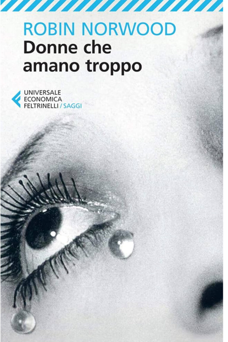 Display photo of the Italian edition of "Donne che amano troppo" featured in Feltrinelli’s Universale Economica 1+1 campaign